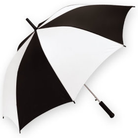 Golf-Schirm schwarz-weiß