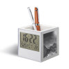 Stifteköcher mit Uhr, Thermometer und Kalender BURNLEY