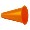 Megaphon Fan Horn, orange