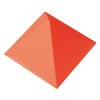 Büroklammernhalter Magnet-Pyramide, rot