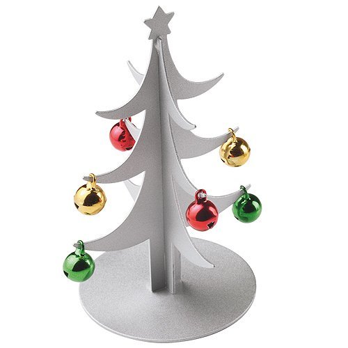 Weihnachtsbaum Dekorate, silber + bunte Kugeln