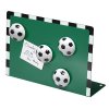 Memoboard Fußball, grün/schwarz/weiß