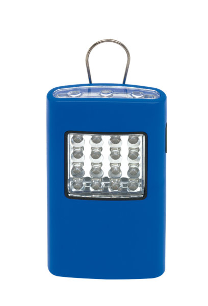 LED-Leuchte "Bright Helper" mit 16 weißen LED-Leuchten auf der Front und 3 seitlichen LED am Kopf