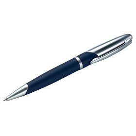 Kugelschreiber Superior, silber/blau