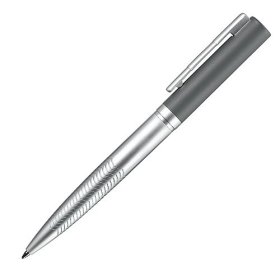 Kugelschreiber Lincoln, grau/silber