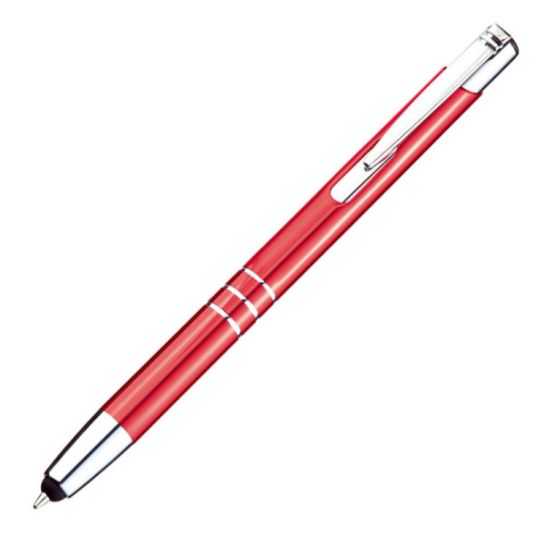 Schreibset aus Kugelschreiber mit Touchfunktion und Druckbleistift