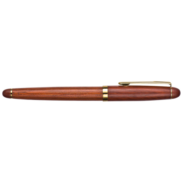 Holz-Schreibset mit Kugelschreiber und Füllfederhalter