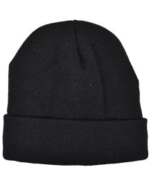 Knitted Hat with Fleece