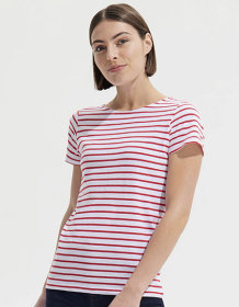 Women´s Round Neck Striped T-Shirt Miles