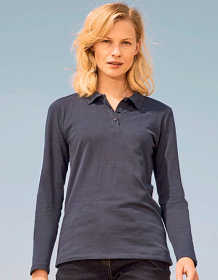 Women´s Long-Sleeve Piqué Polo Shirt Perfect