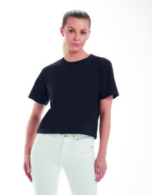 Womens Cropped Heavy T