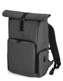 Q-Tech Charge Roll-Top Backpack