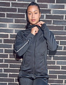 Ladies´ Hoodie With Reflective Tape