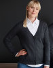 Ladies´ V-Neck Knitted Cardigan