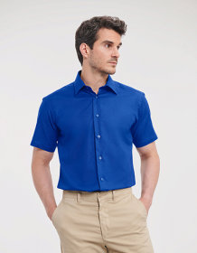 Men´s Short Sleeve Tailored Oxford Shirt
