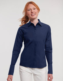 Ladies´ Long Sleeve Fitted Ultimate Stretch Shirt