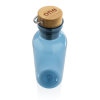GRS rPET Flasche with Bambusdeckel und Griff