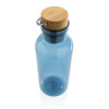 GRS rPET Flasche with Bambusdeckel und Griff