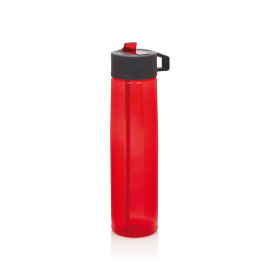 Tritan Trinkflasche mit Strohhalm