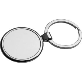 Metall Schlüsselanhänger, rund mit...