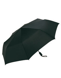 Oversize Flat Black Mini Umbrella